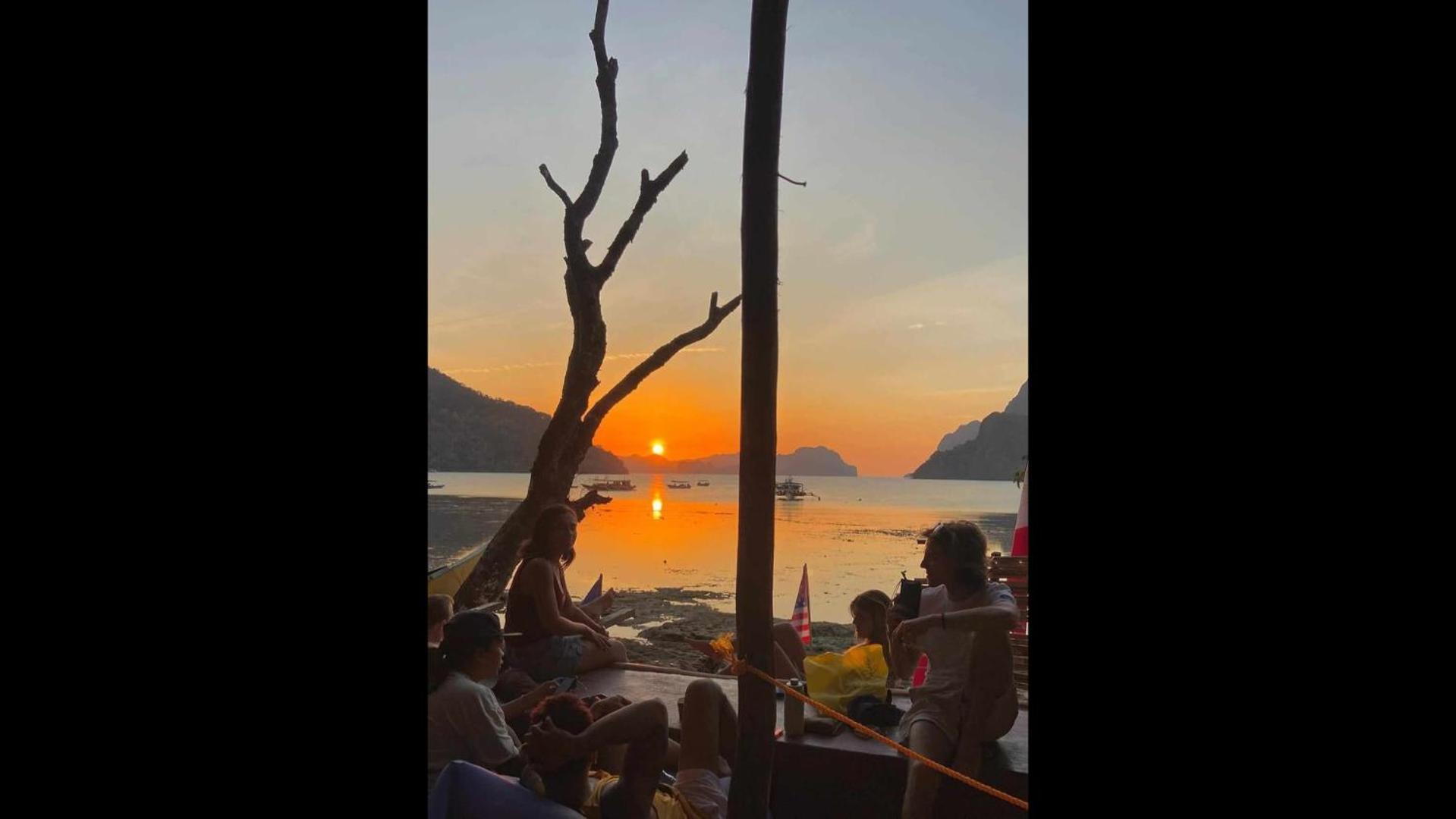Oia Beach Hostel - El Nido Exteriör bild